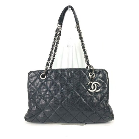 CHANEL CC CC Mark Chain Matelasse Quilted Bag Tote Bag Shoulder Bag - Picture 1 of 16